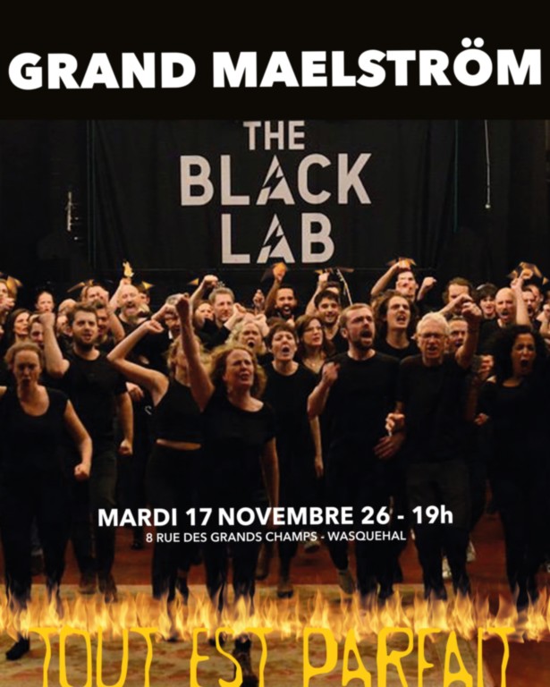 Les 100 adhérents du maelstrÖm au BLACK LAB